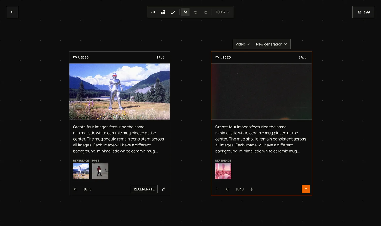 Moonvalley canvas generation flow