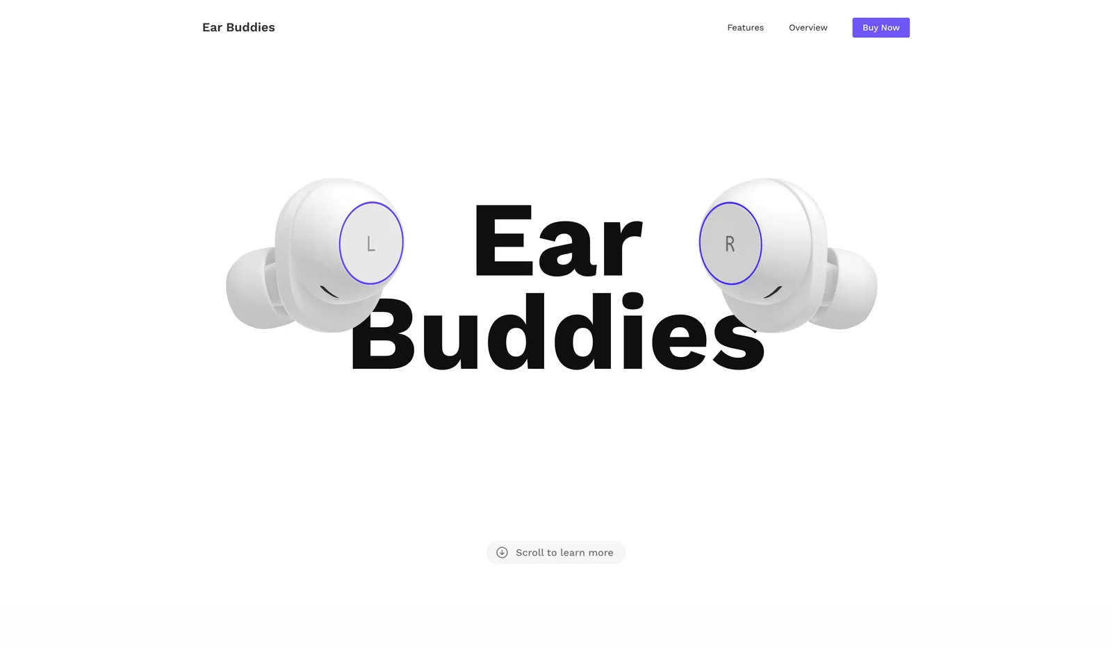 Ear Buddies 3D website