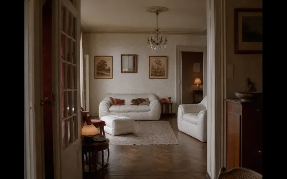AI-generated film still from the template library