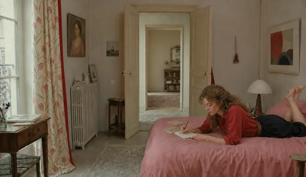 AI-generated film still from the template library